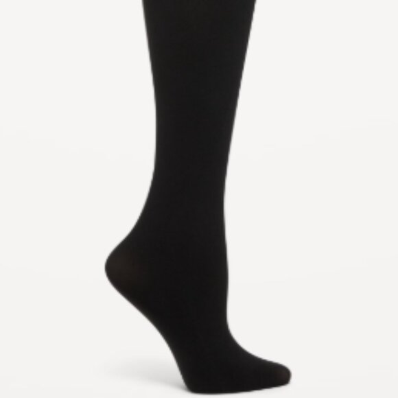 Old Navy Semi Opaque Tights for Women Size XL XXL black - Picture 1 of 4